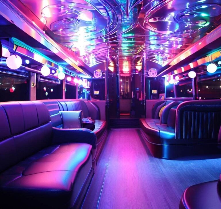 party bus interior