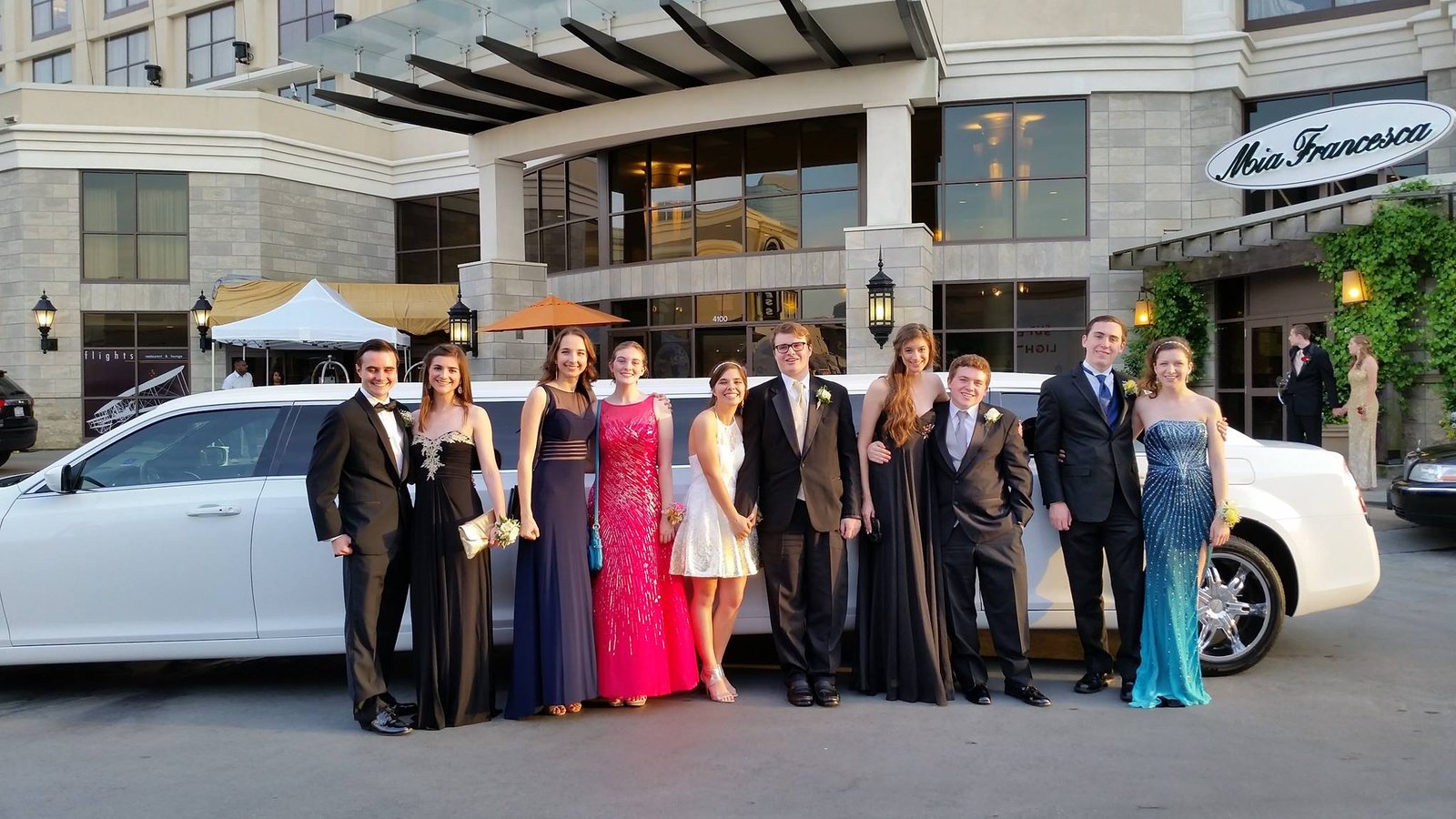 prom limousine service