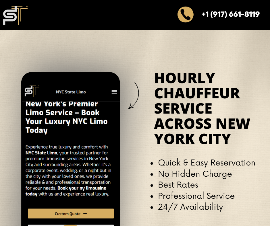 Hourly chauffeur service in New York